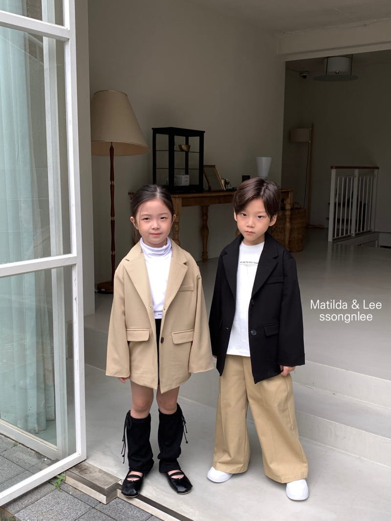 Matilda & Lee - Korean Children Fashion - #kidsstore - Overfit Jacket