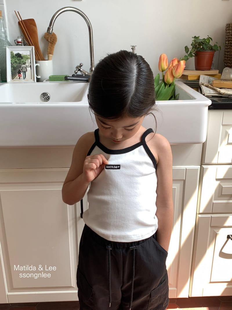 Matilda & Lee - Korean Children Fashion - #kidsstore - Matilda Piping Sleeveless - 7