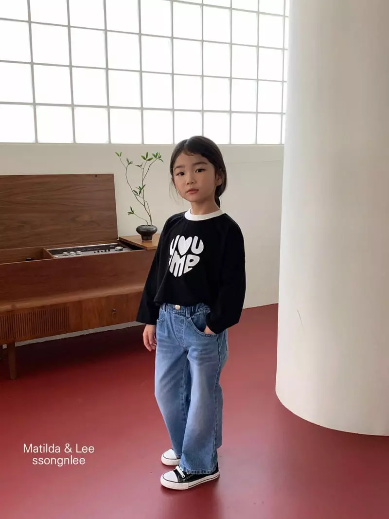 Matilda & Lee - Korean Children Fashion - #kidzfashiontrend - U Love Tee - 7