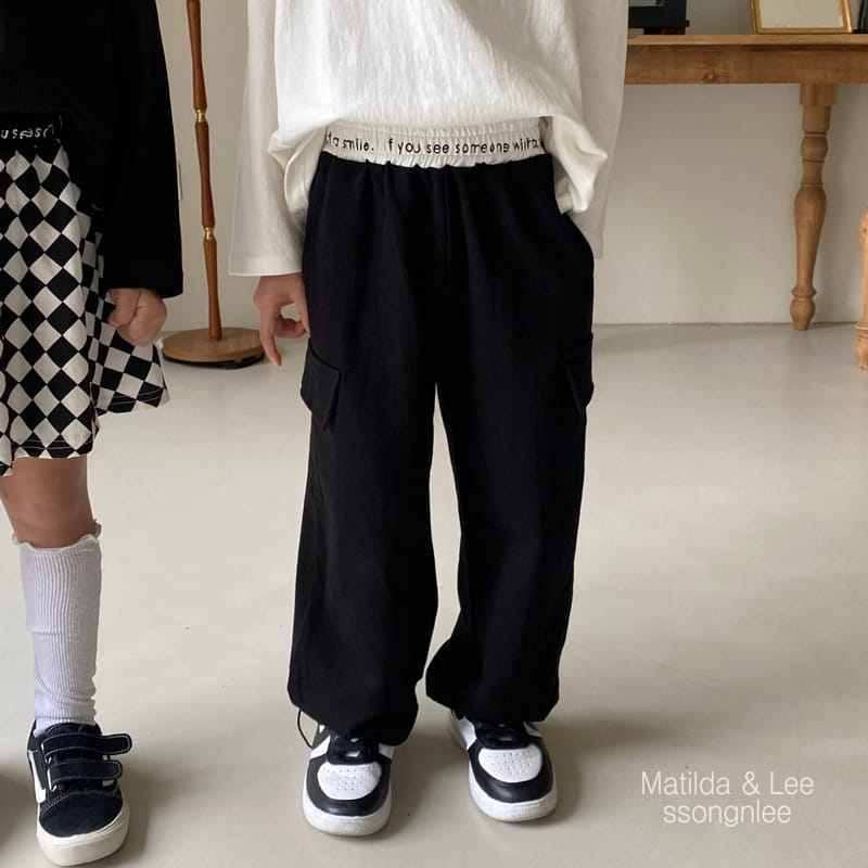 Matilda & Lee - Korean Children Fashion - #kidzfashiontrend - Initail Pants - 6