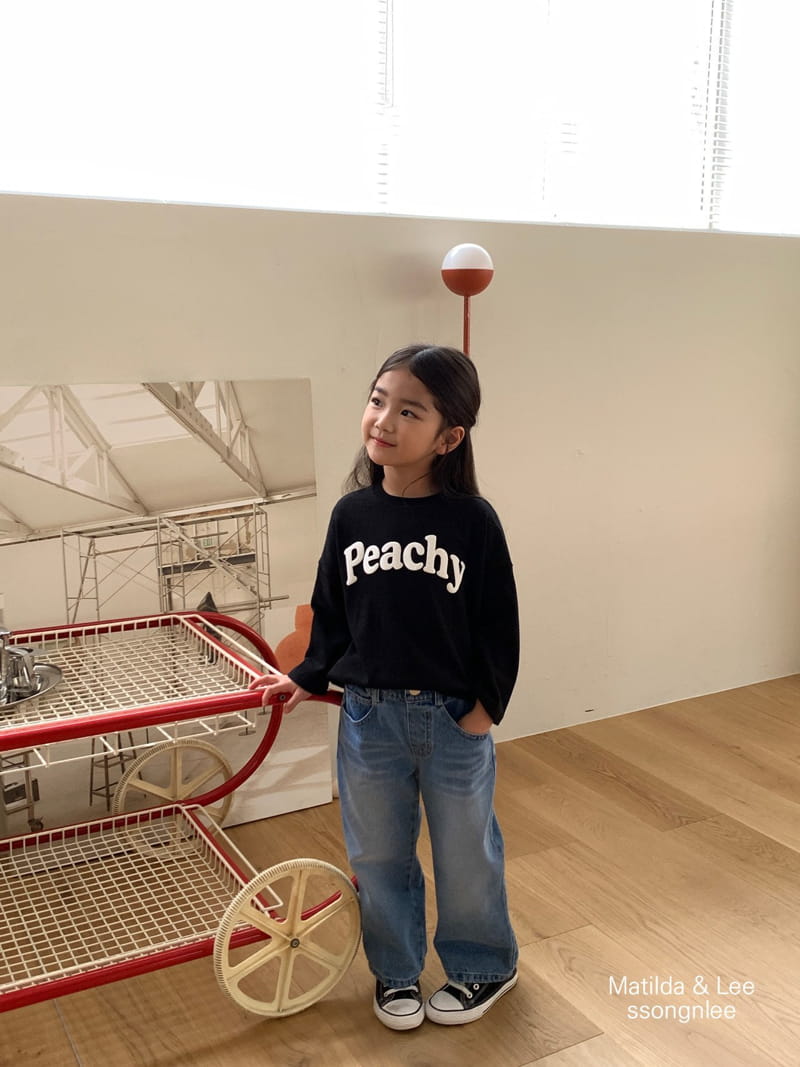 Matilda & Lee - Korean Children Fashion - #kidzfashiontrend - Peach Tee - 8