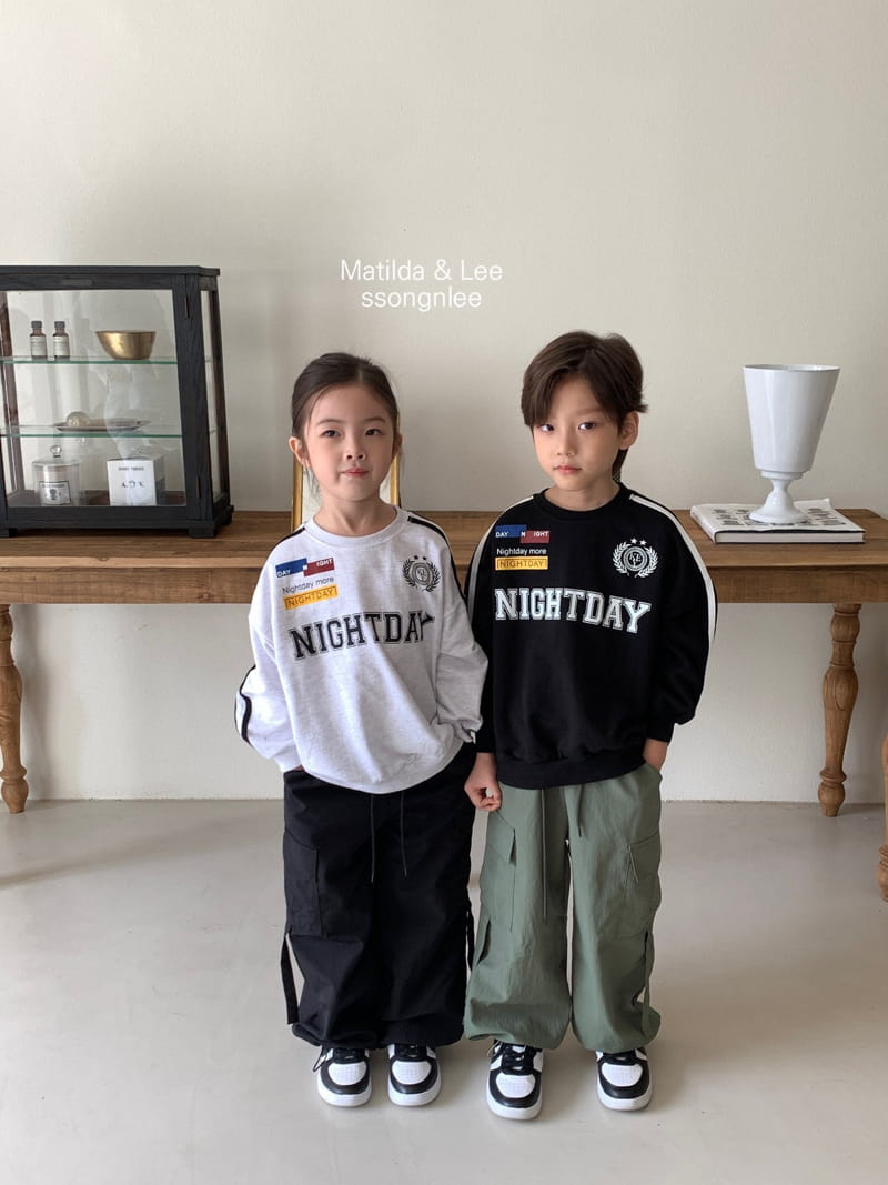 Matilda & Lee - Korean Children Fashion - #kidzfashiontrend - Dau Tape Sweatshirt