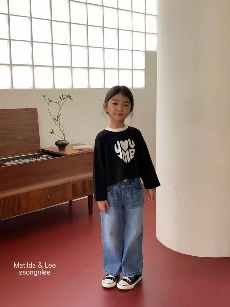 Matilda & Lee - Korean Children Fashion - #littlefashionista - U Love Tee - 9