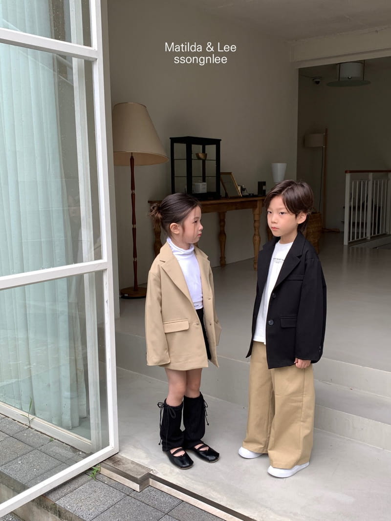 Matilda & Lee - Korean Children Fashion - #Kfashion4kids - Overfit Jacket - 4