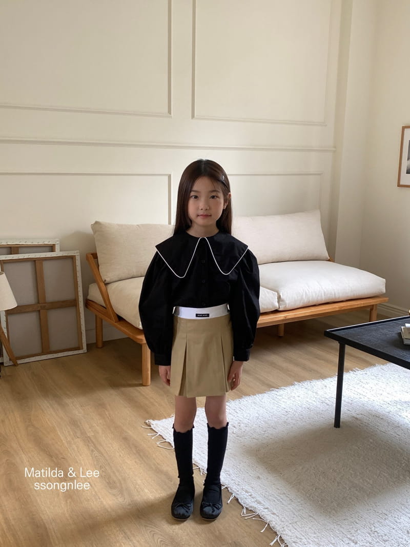 Matilda & Lee - Korean Children Fashion - #littlefashionista - Pping St Collar Blouse - 7