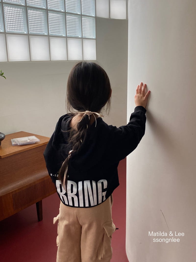 Matilda & Lee - Korean Children Fashion - #littlefashionista - Bring Crop Hoody Tee - 5