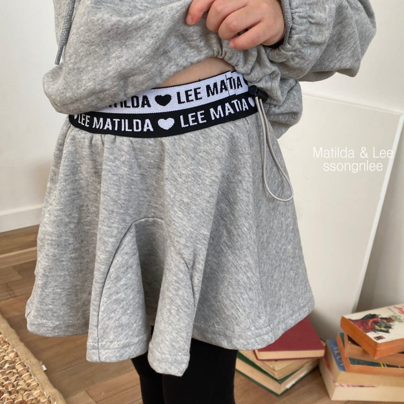 Matilda & Lee - Korean Children Fashion - #littlefashionista - Matilda Skirt Top Bottom Set - 11