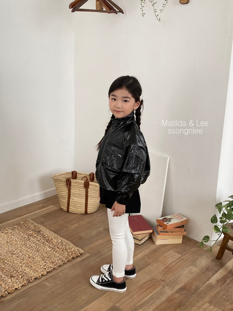 Matilda & Lee - Korean Children Fashion - #littlefashionista - Two Lettering Leggings - 12