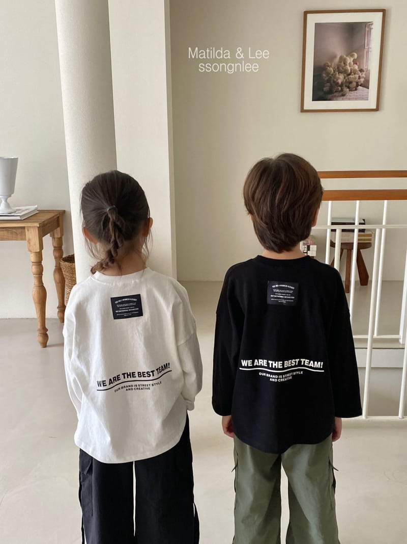 Matilda & Lee - Korean Children Fashion - #magicofchildhood - Point Label Tee