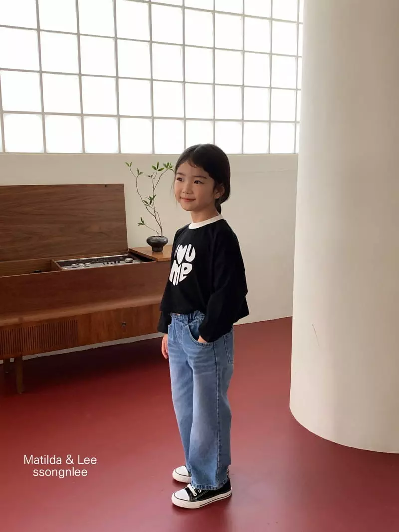 Matilda & Lee - Korean Children Fashion - #magicofchildhood - U Love Tee - 10