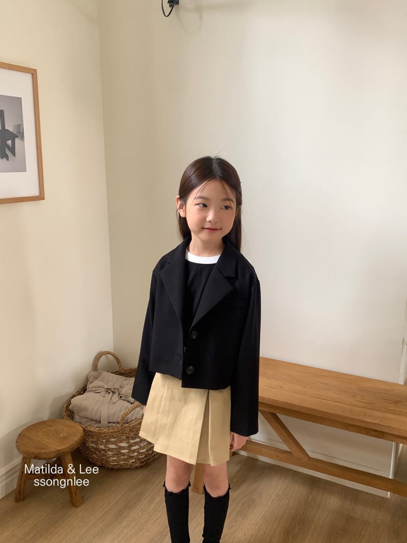 Matilda & Lee - Korean Children Fashion - #magicofchildhood - Crop Jacket - 6