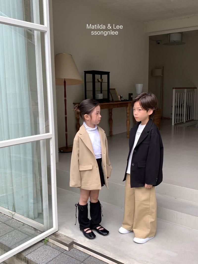 Matilda & Lee - Korean Children Fashion - #magicofchildhood - Overfit Jacket - 5