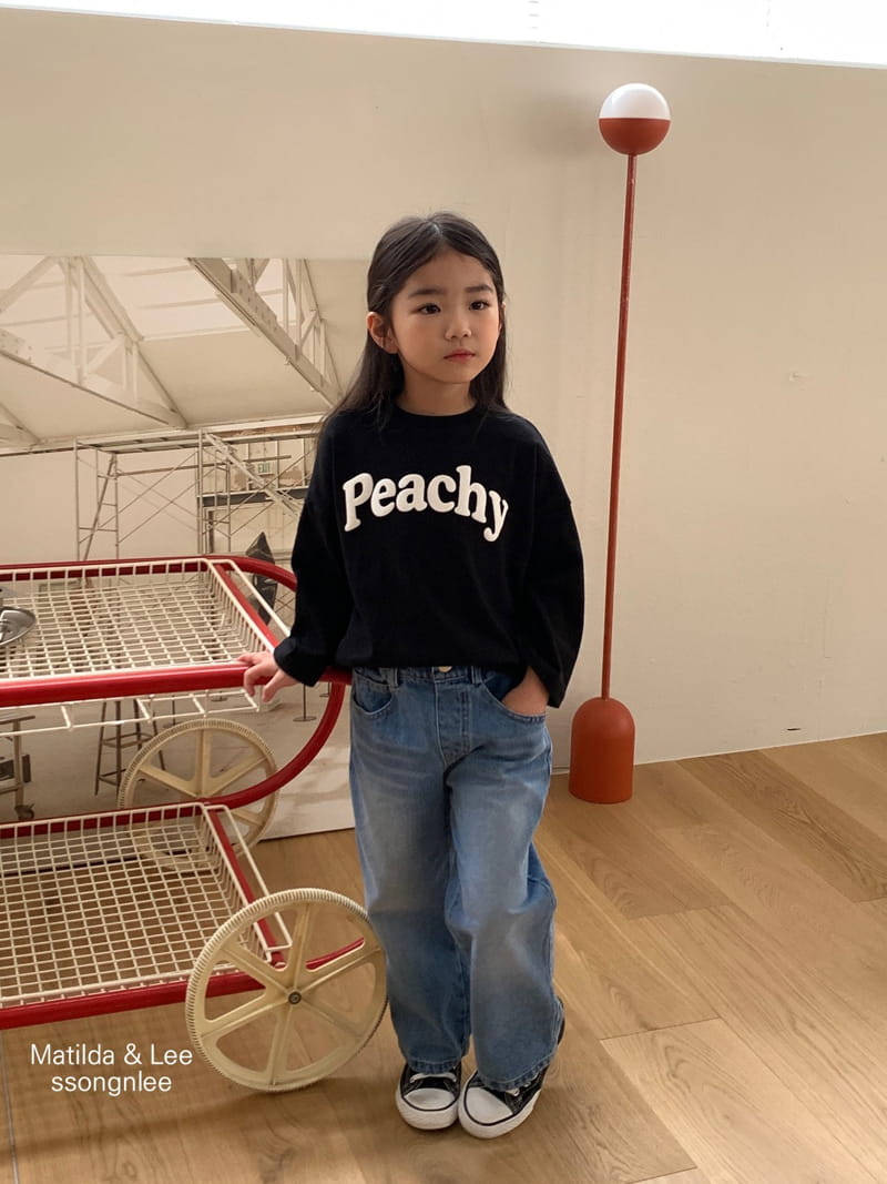 Matilda & Lee - Korean Children Fashion - #magicofchildhood - Peach Tee - 11