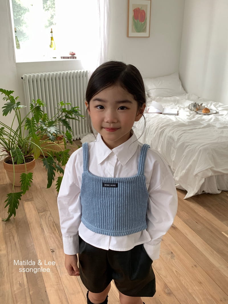 Matilda & Lee - Korean Children Fashion - #magicofchildhood - Knit Rib Bustier - 11