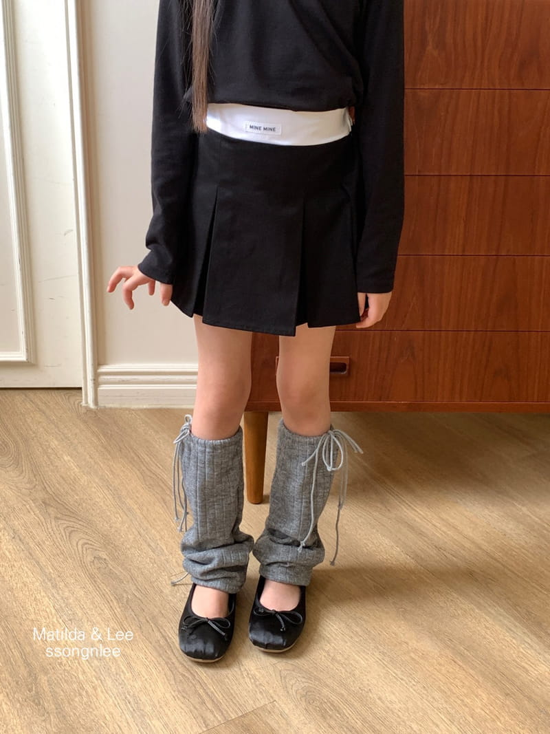 Matilda & Lee - Korean Children Fashion - #magicofchildhood - Mine Leg Warmer - 6