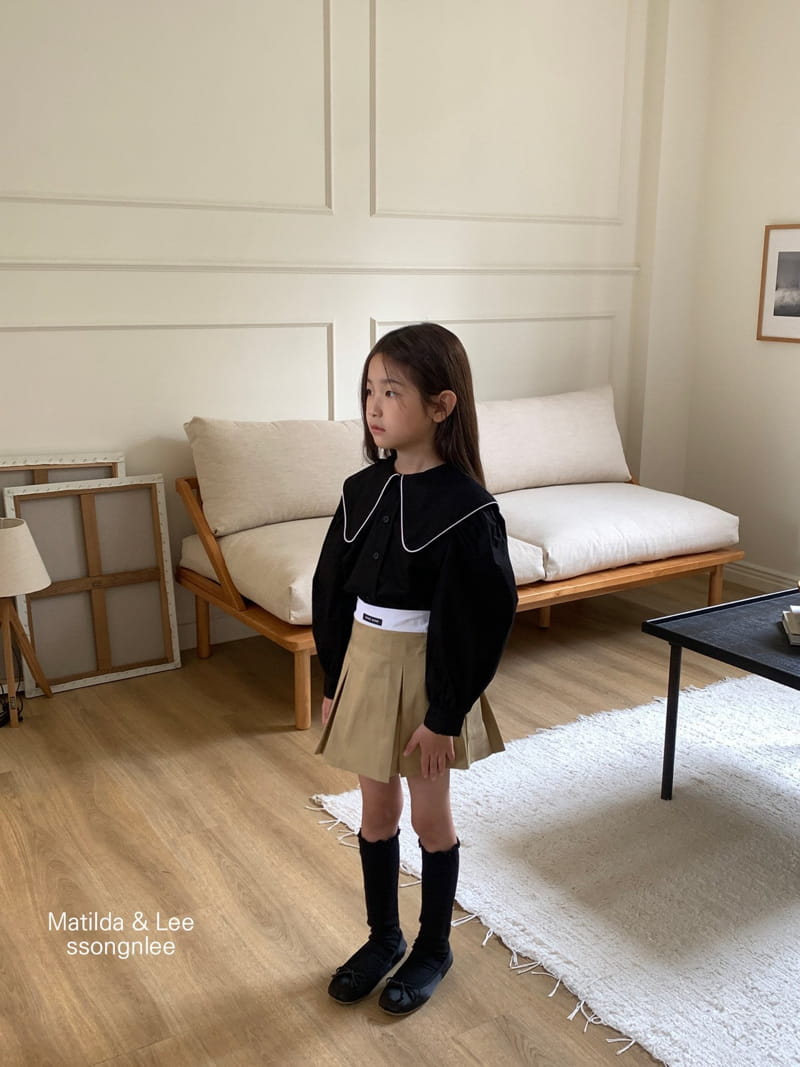 Matilda & Lee - Korean Children Fashion - #magicofchildhood - Pping St Collar Blouse - 8