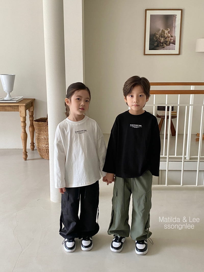 Matilda & Lee - Korean Children Fashion - #minifashionista - Point Label Tee - 2