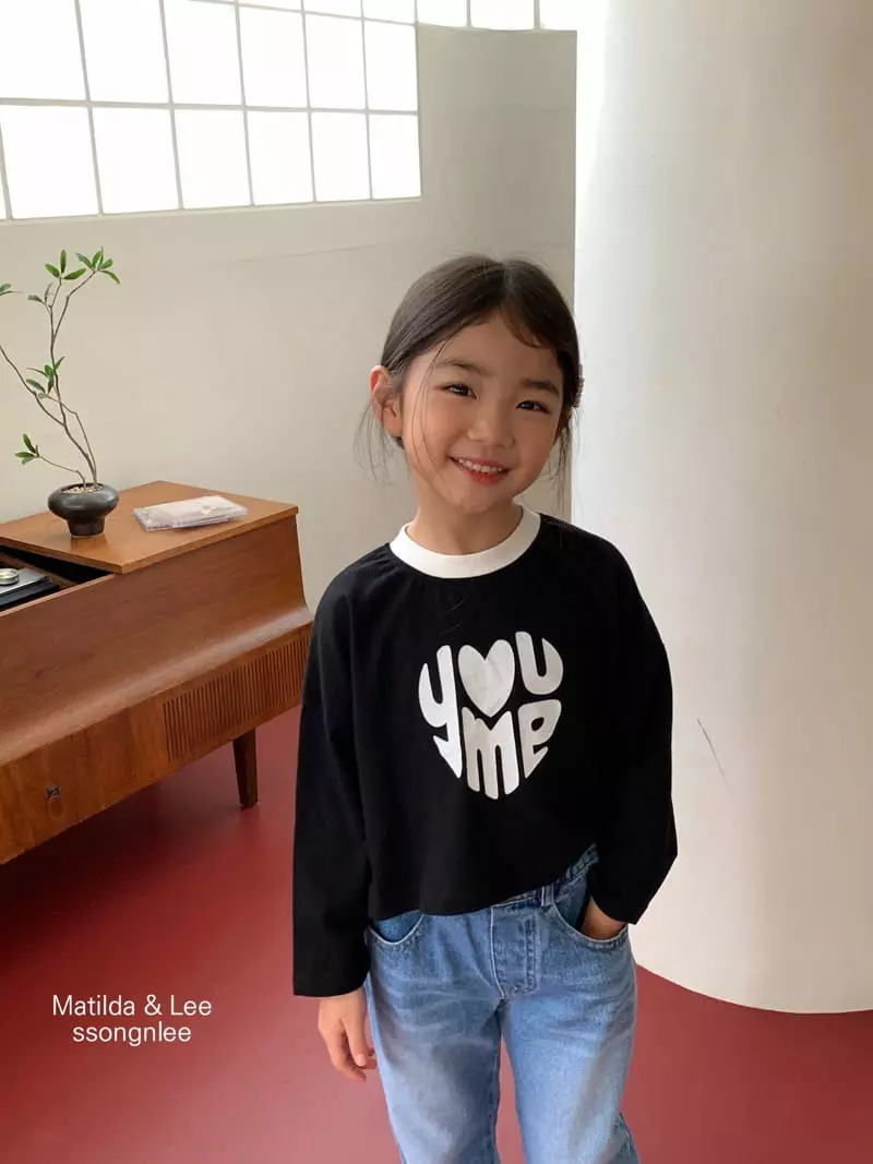 Matilda & Lee - Korean Children Fashion - #minifashionista - U Love Tee - 11