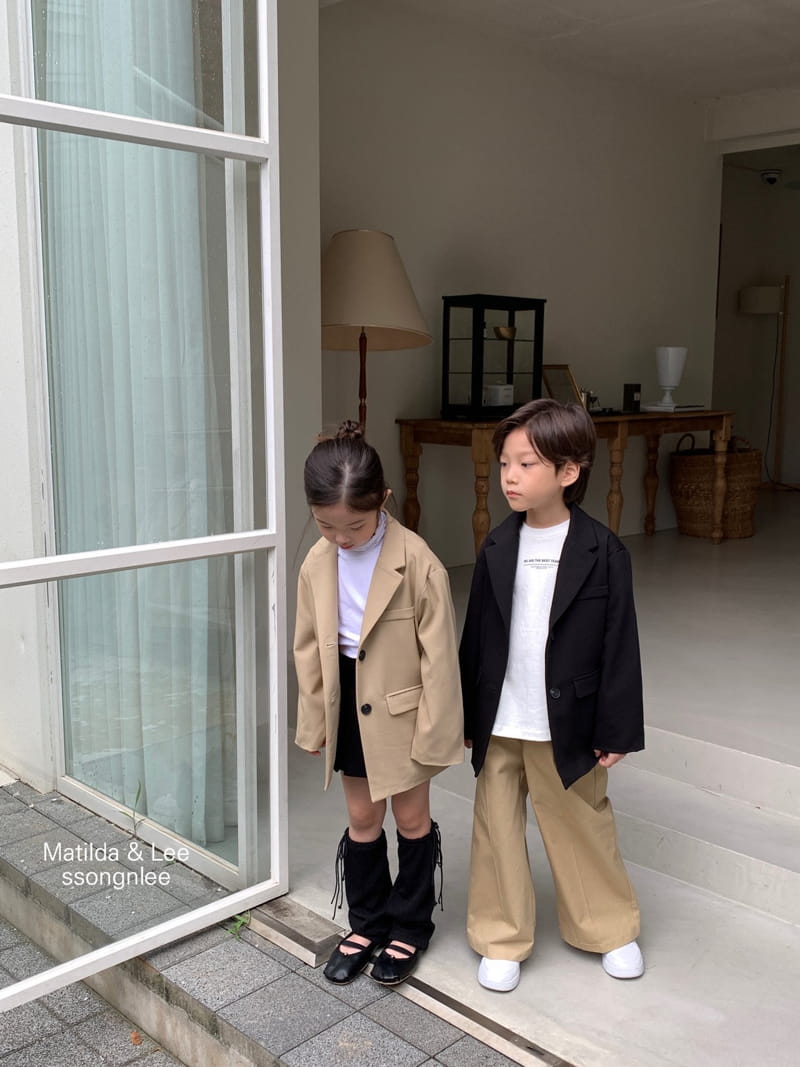 Matilda & Lee - Korean Children Fashion - #minifashionista - Overfit Jacket - 6