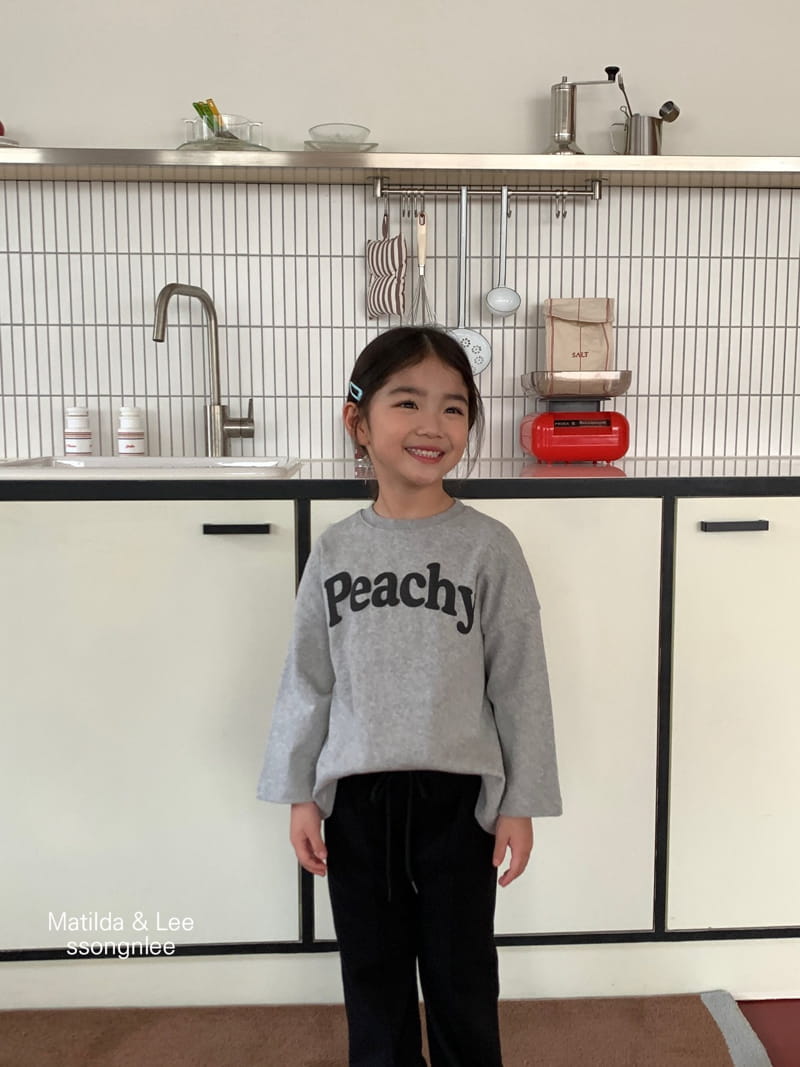 Matilda & Lee - Korean Children Fashion - #minifashionista - Peach Tee - 12