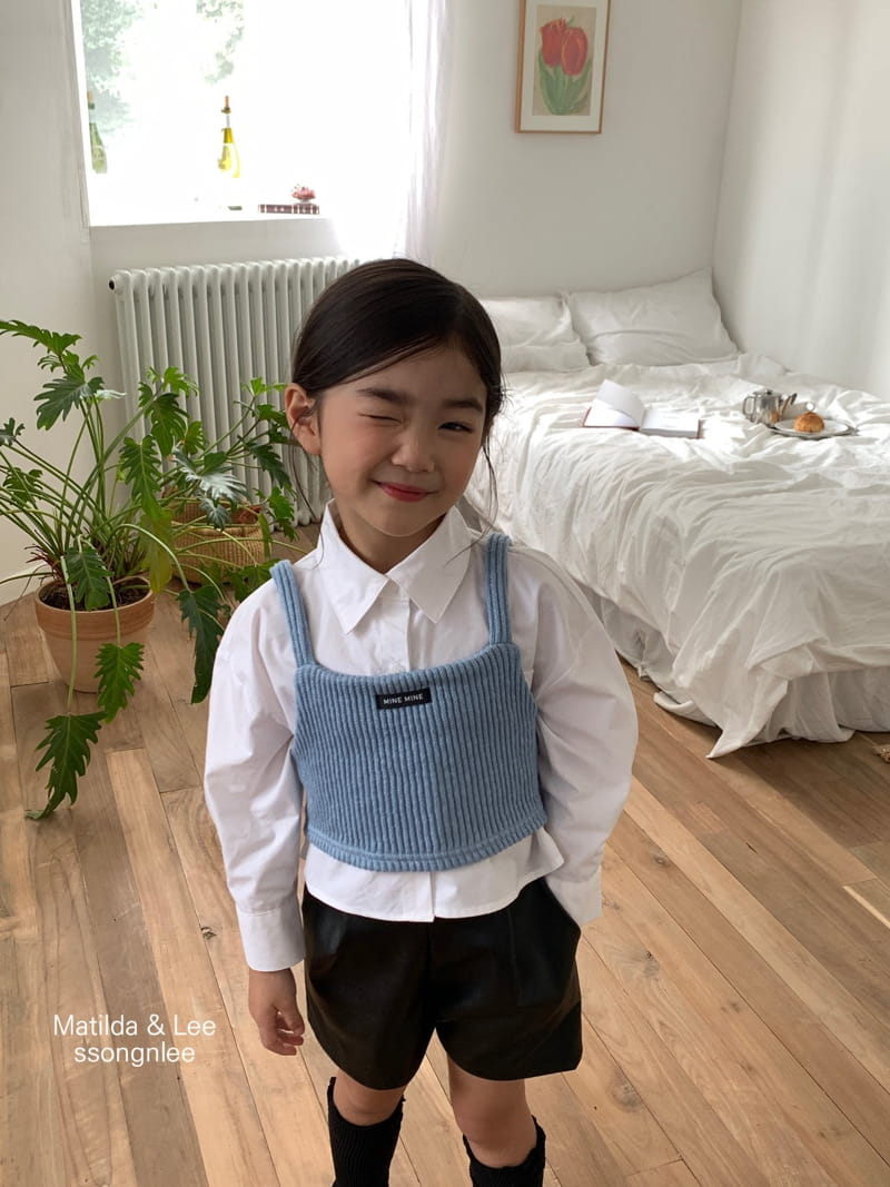 Matilda & Lee - Korean Children Fashion - #minifashionista - Knit Rib Bustier - 12