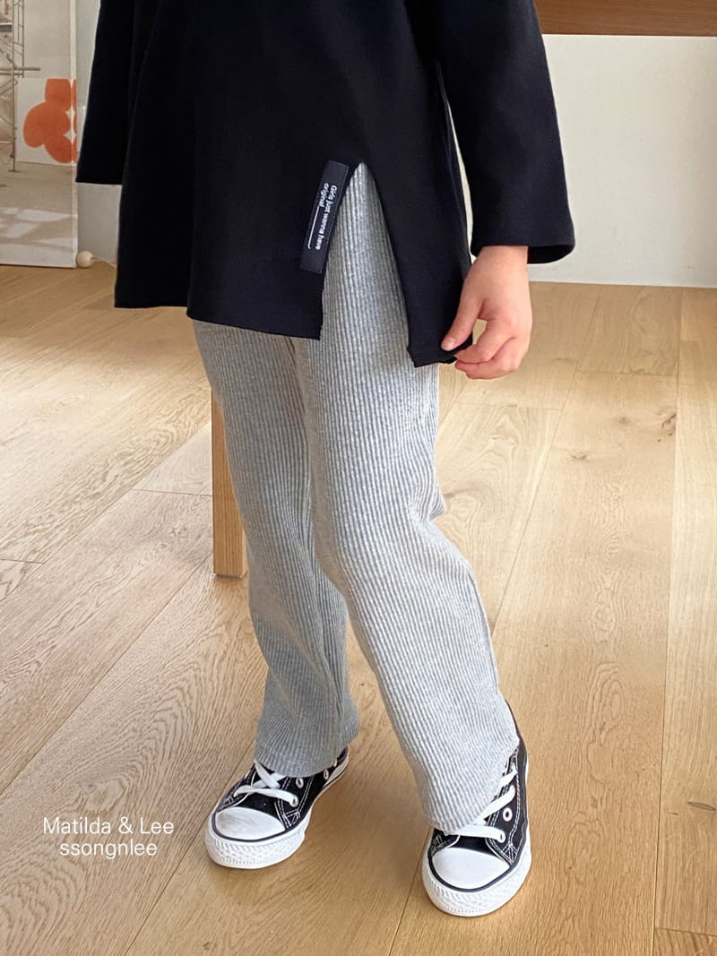 Matilda & Lee - Korean Children Fashion - #minifashionista - Rib Pants - 11