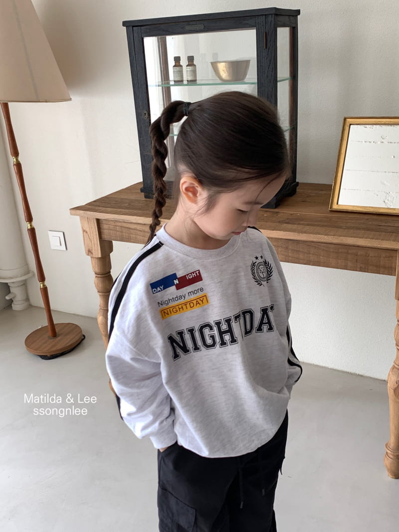 Matilda & Lee - Korean Children Fashion - #minifashionista - Dau Tape Sweatshirt - 5