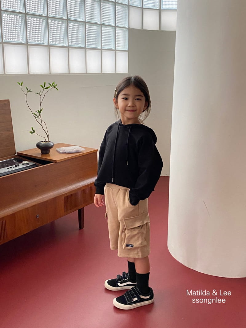 Matilda & Lee - Korean Children Fashion - #minifashionista - Bring Crop Hoody Tee - 7