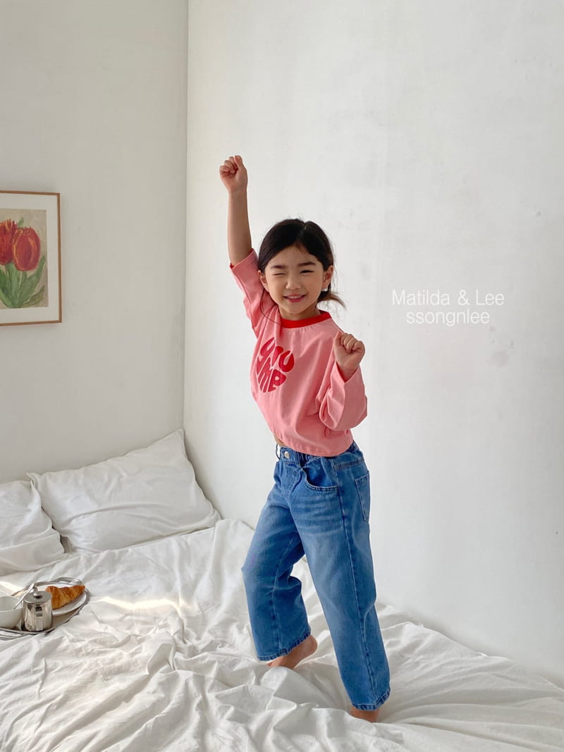 Matilda & Lee - Korean Children Fashion - #minifashionista - Heart Jeans - 9