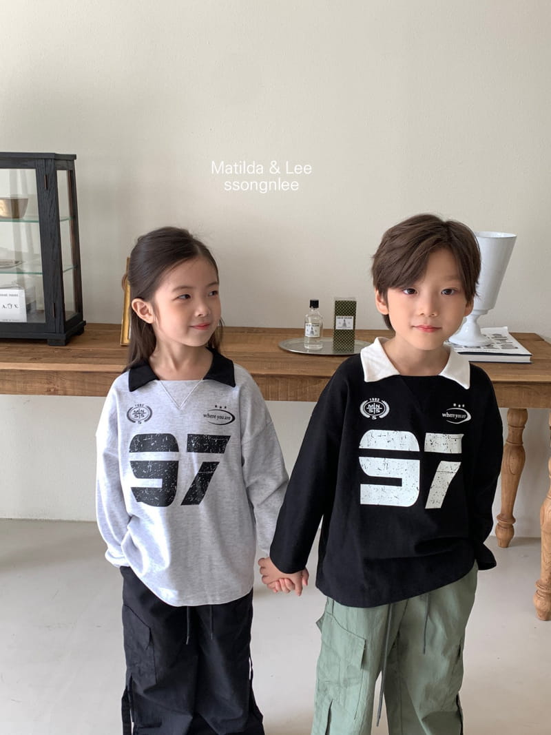 Matilda & Lee - Korean Children Fashion - #prettylittlegirls - 97 Collar Tee - 3