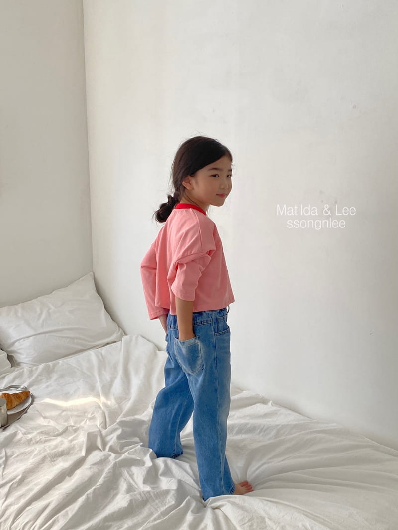 Matilda & Lee - Korean Children Fashion - #prettylittlegirls - Heart Jeans - 10