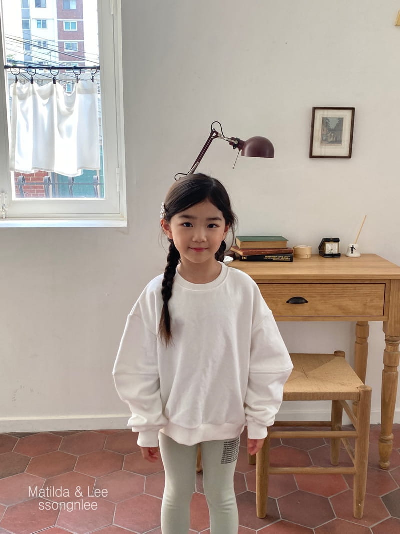 Matilda & Lee - Korean Children Fashion - #prettylittlegirls - Lavel Sweatshirt - 2