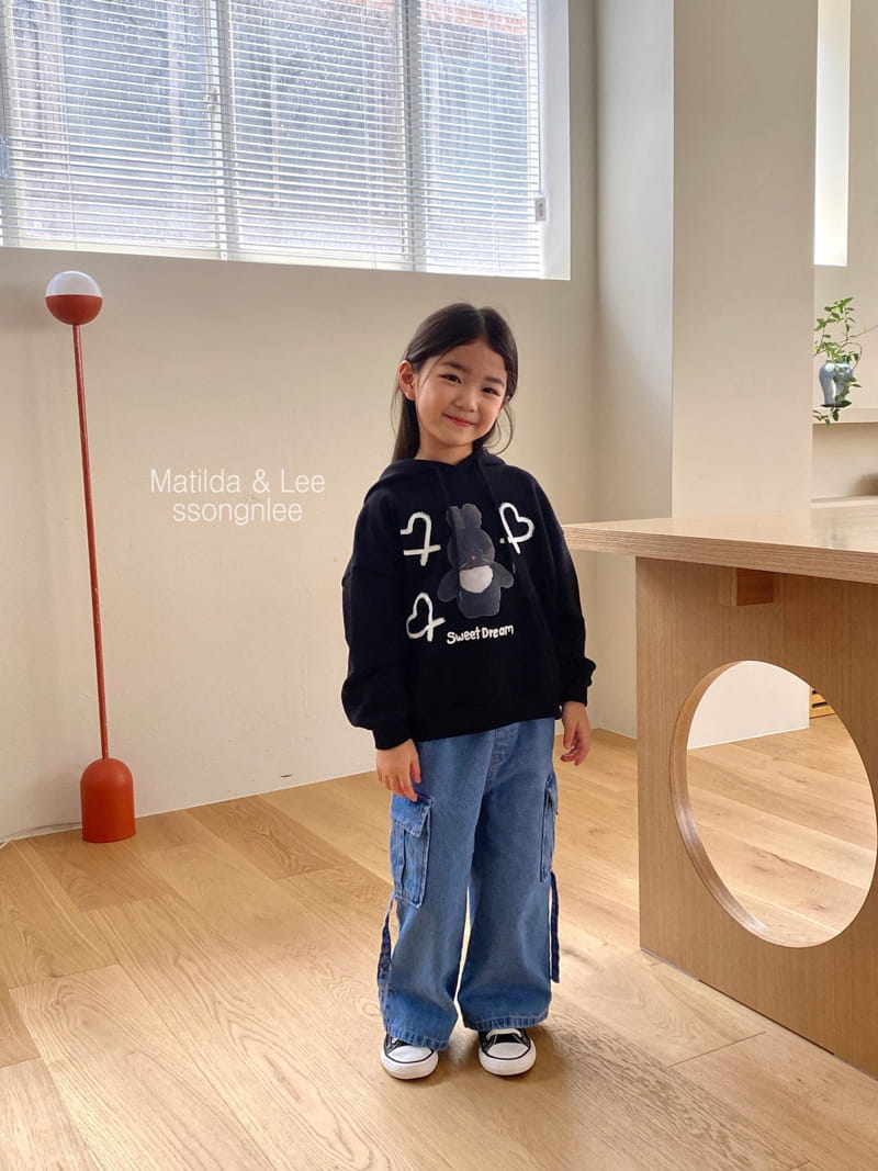 Matilda & Lee - Korean Children Fashion - #stylishchildhood - Rabbit Heart Hoody - 11