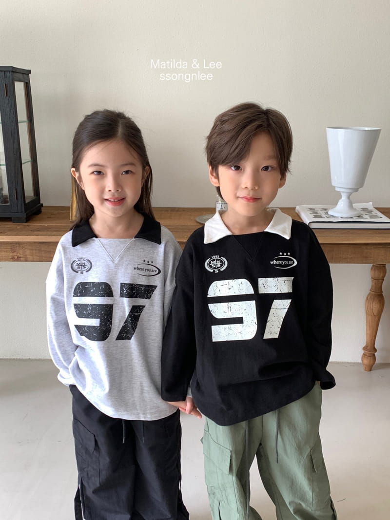 Matilda & Lee - Korean Children Fashion - #prettylittlegirls - 97 Collar Tee - 4