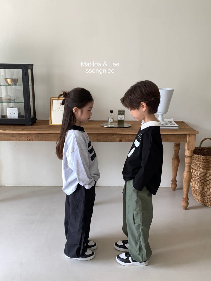 Matilda & Lee - Korean Children Fashion - #toddlerclothing - 97 Collar Tee - 5