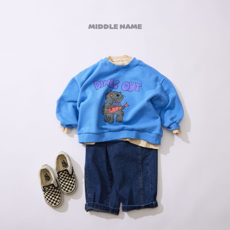 Middle Name - Korean Children Fashion - #childofig - Kitty Sweatshirt - 5