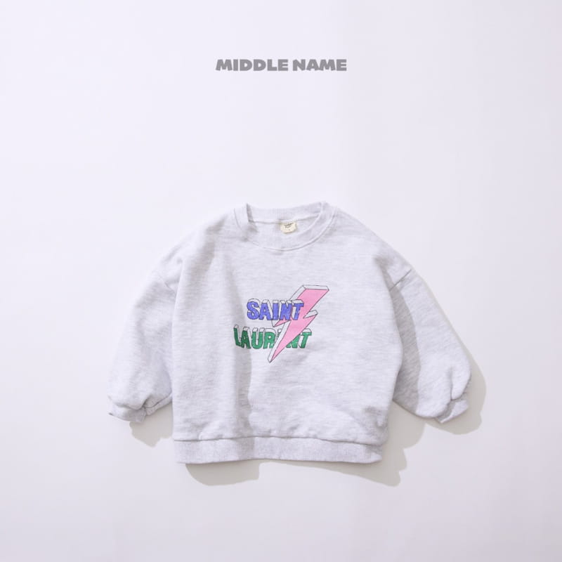 Middle Name - Korean Children Fashion - #childofig - Thunder Sweatshirt - 2