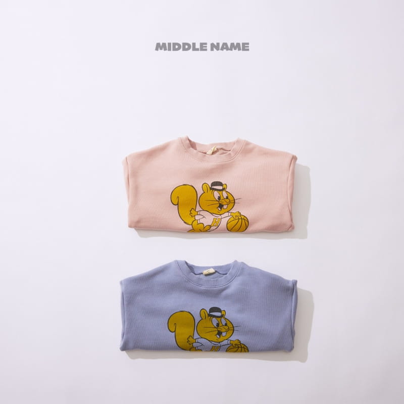 Middle Name - Korean Children Fashion - #childrensboutique - Circle Squirrel Sweatshirt - 3