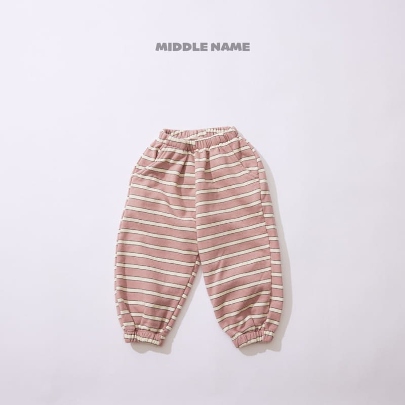 Middle Name - Korean Children Fashion - #childrensboutique - Stripes Pants - 2