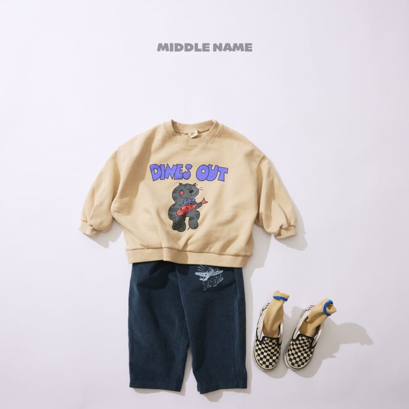 Middle Name - Korean Children Fashion - #childrensboutique - Kitty Sweatshirt - 6