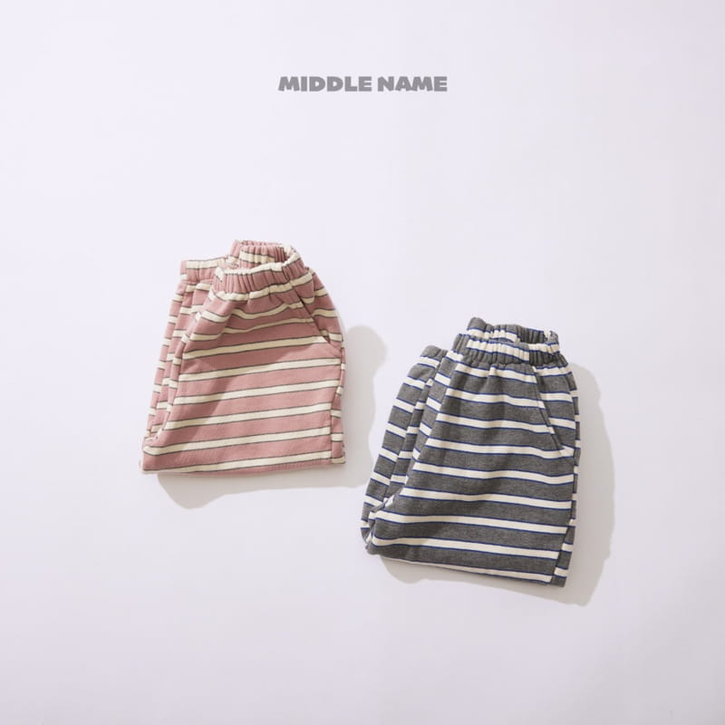 Middle Name - Korean Children Fashion - #designkidswear - Stripes Pants - 3