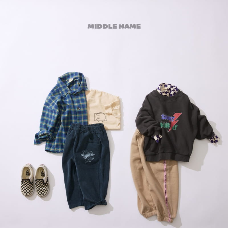 Middle Name - Korean Children Fashion - #designkidswear - Airplan Pants - 6