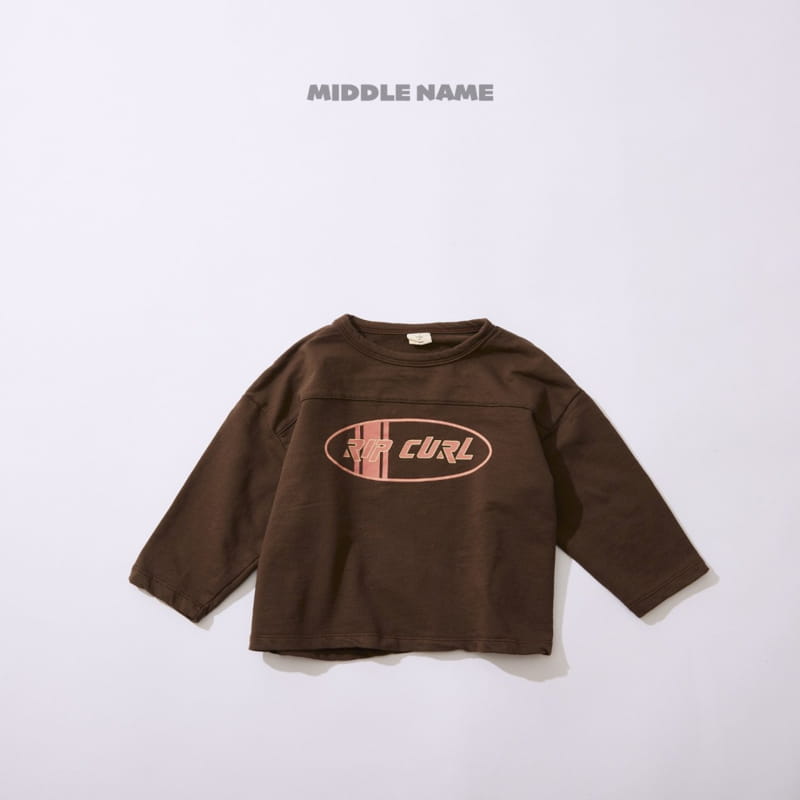 Middle Name - Korean Children Fashion - #discoveringself - Paint Slit Tee