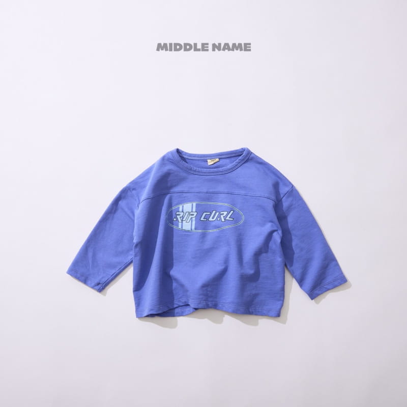 Middle Name - Korean Children Fashion - #fashionkids - Paint Slit Tee - 2