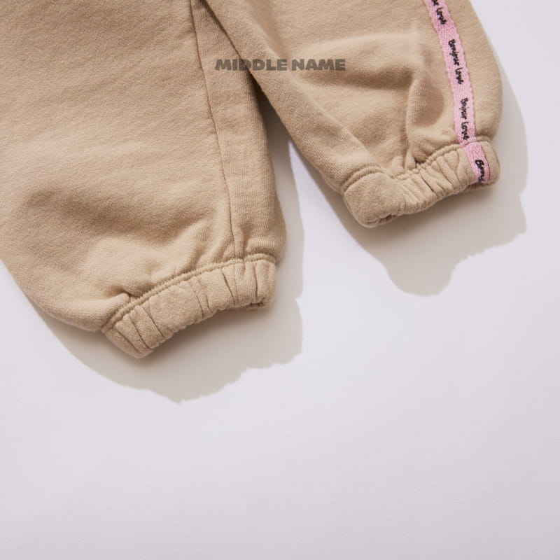 Middle Name - Korean Children Fashion - #fashionkids - Tape Pants - 4