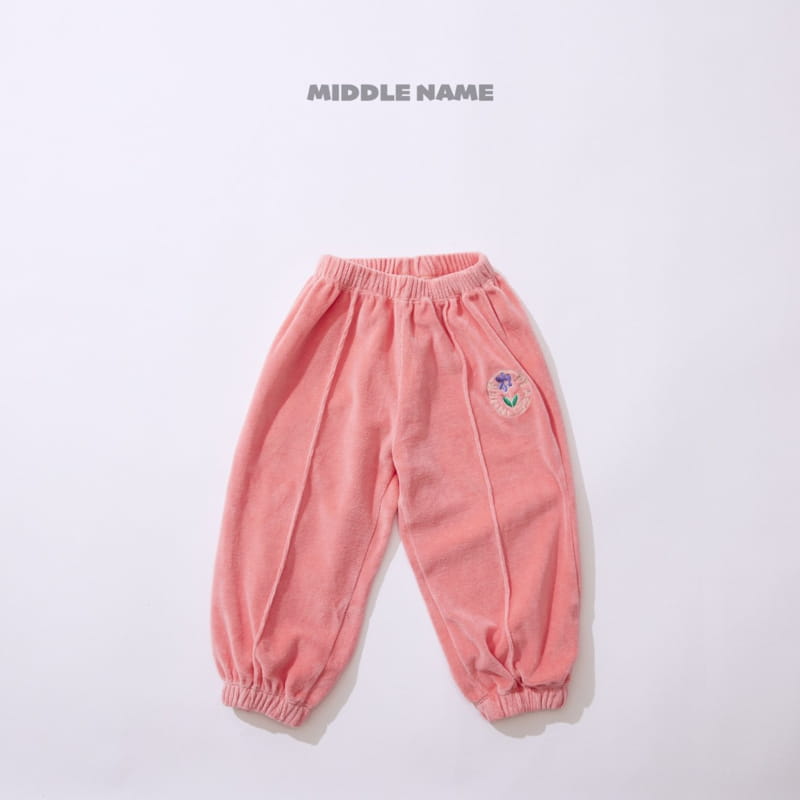 Middle Name - Korean Children Fashion - #kidsshorts - Veloure Pants - 2