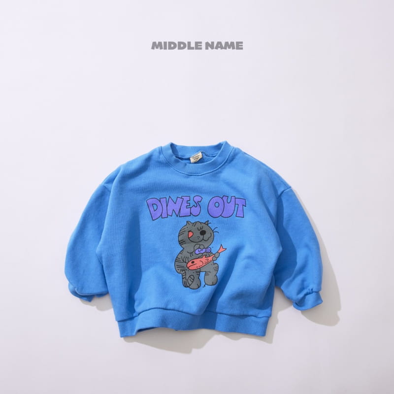 Middle Name - Korean Children Fashion - #minifashionista - Kitty Sweatshirt - 2