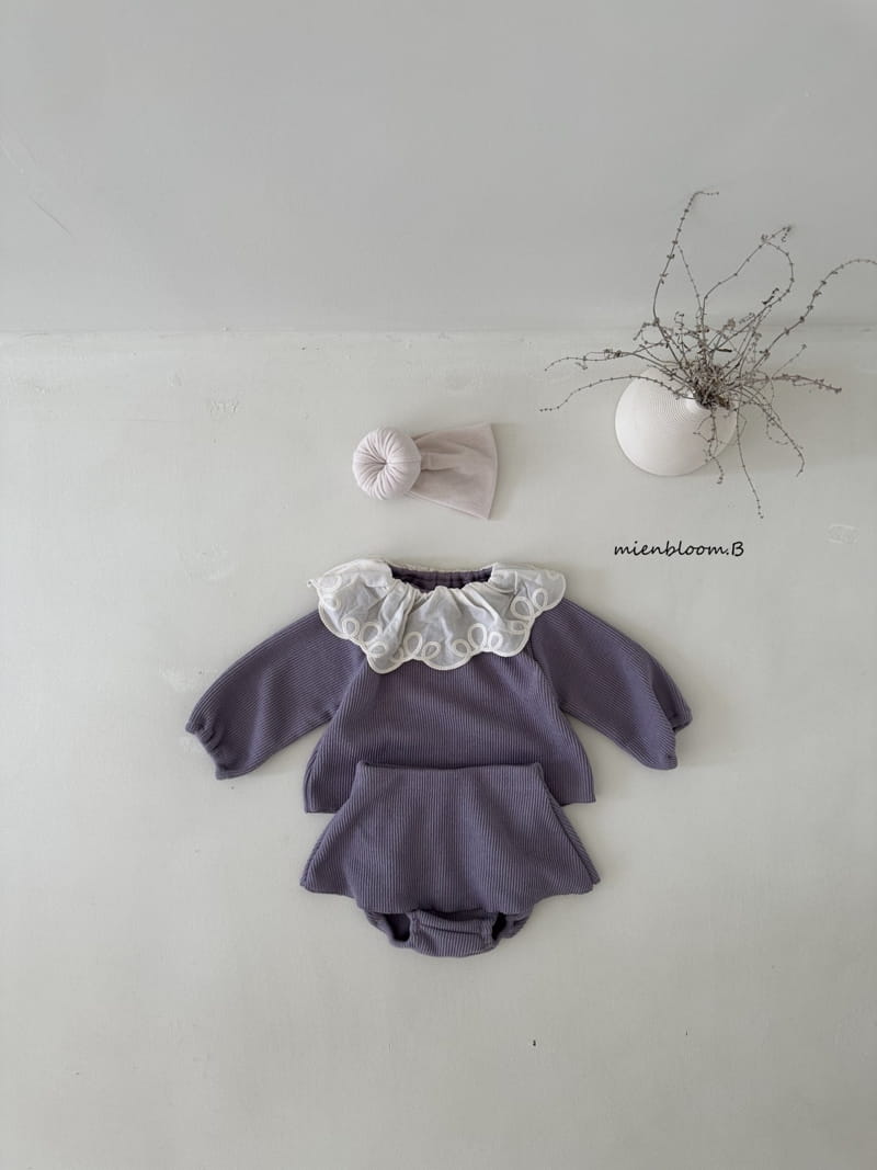 Mienbloom B - Korean Baby Fashion - #babyfever - Jerry Top Bottom Set - 3