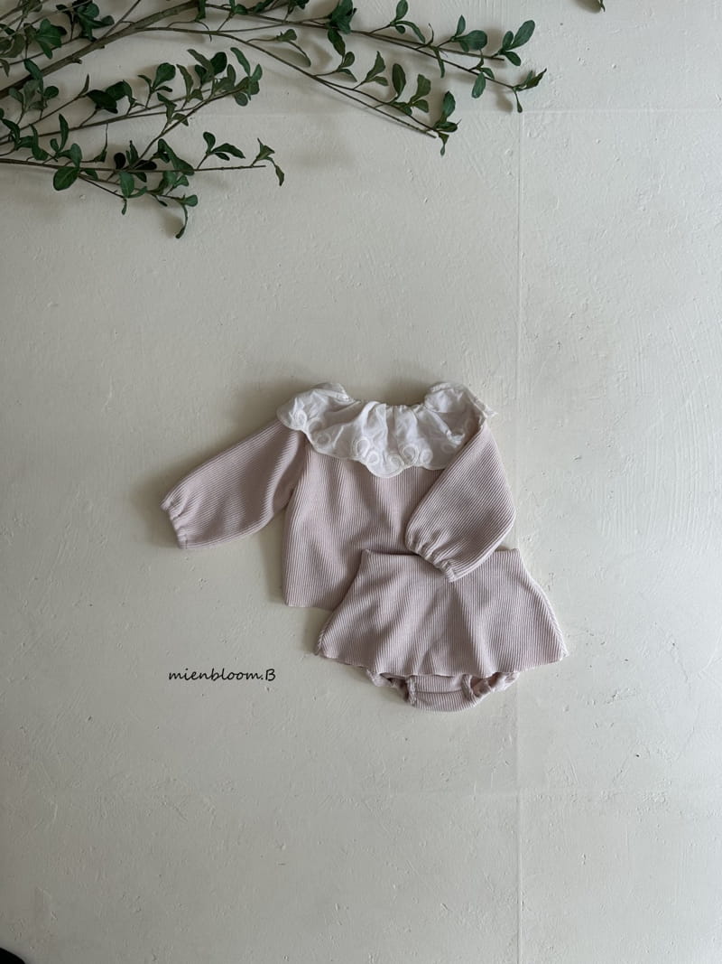 Mienbloom B - Korean Baby Fashion - #babyoninstagram - Jerry Top Bottom Set - 6