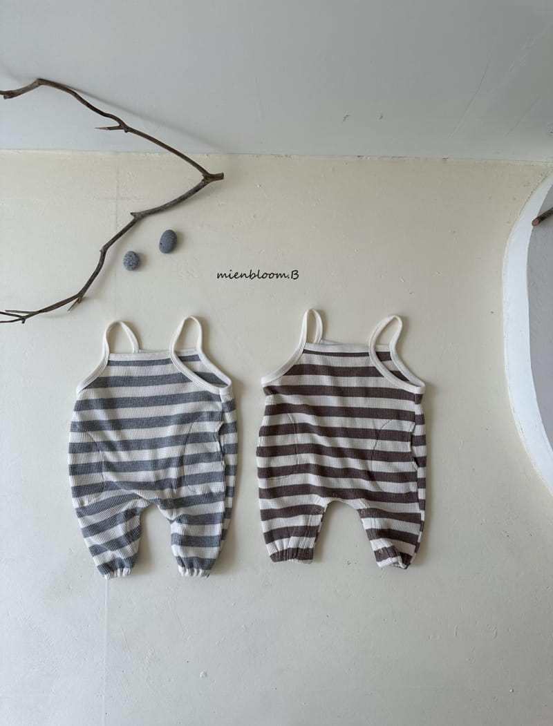 Mienbloom B - Korean Baby Fashion - #babyoninstagram - Cocoa Dungarees Pants